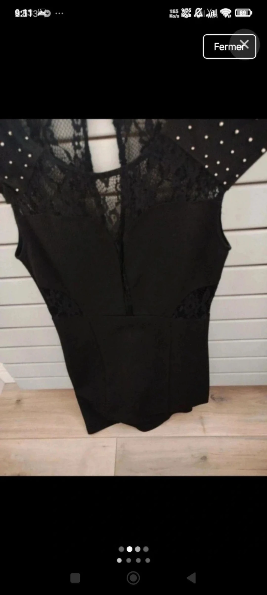Robe noir chic ipsso